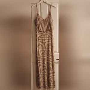 Adrianna Papell long beaded dress - Worn Once!